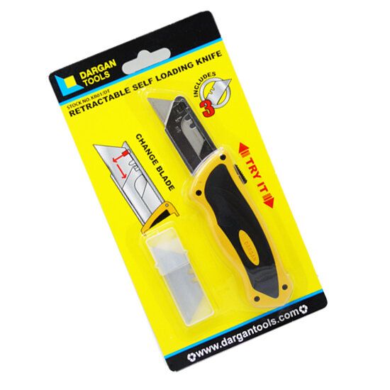Dargan Super Quick Change Retractable Knife Box Qty 8