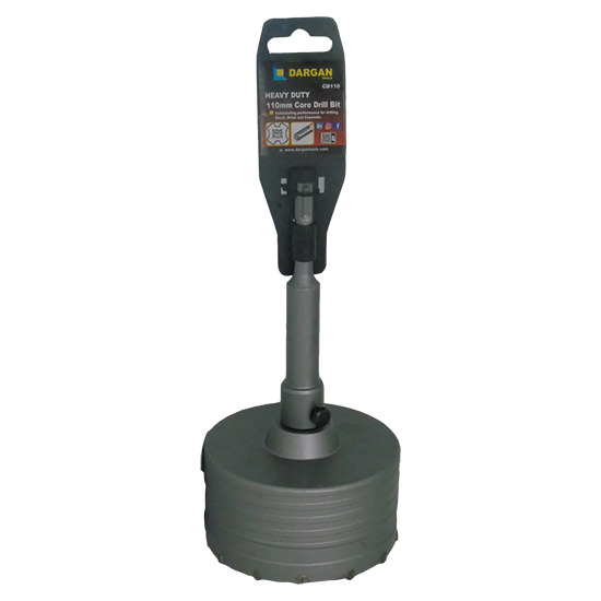 Dargan SDS Plus Core Bit Carbide Tip 110mm