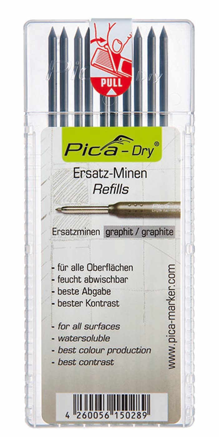 Pica 10 pce Pencil Refills (Graphite)