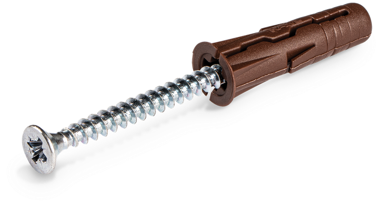 UNO UNIVERSAL PLUG WITH SCREWS [JAR OF 900]