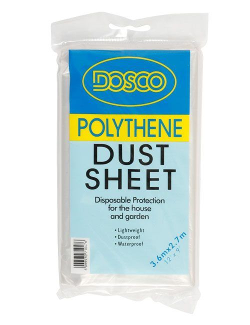 Polythene Dustsheet – 12 x 9′