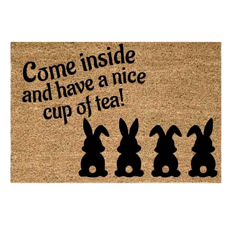 Coco Printed Mat – “Rabbits”