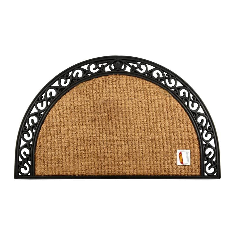 Grill Mat with Coir Half Moon 45cm x 75cm