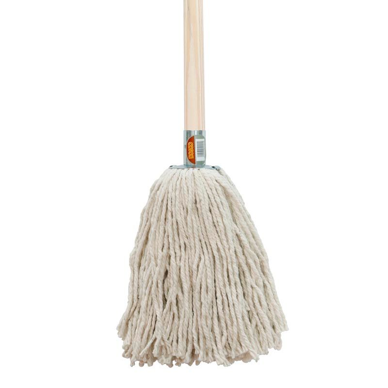 White Mop Heads – Metal Socket P.Y. Handled