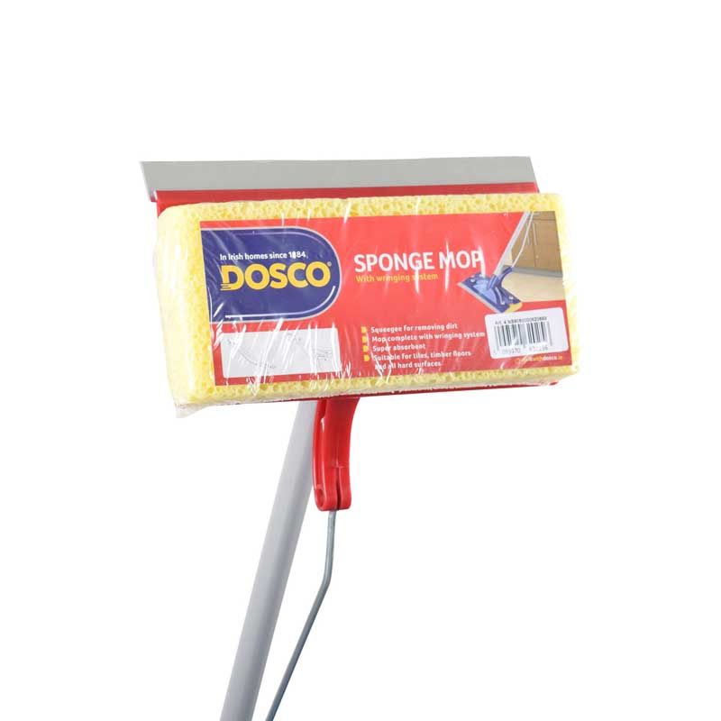 Flat Sponge Mop Red