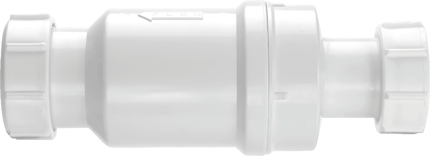 Self-Closing Waste Valve – Loose Nut x Compression