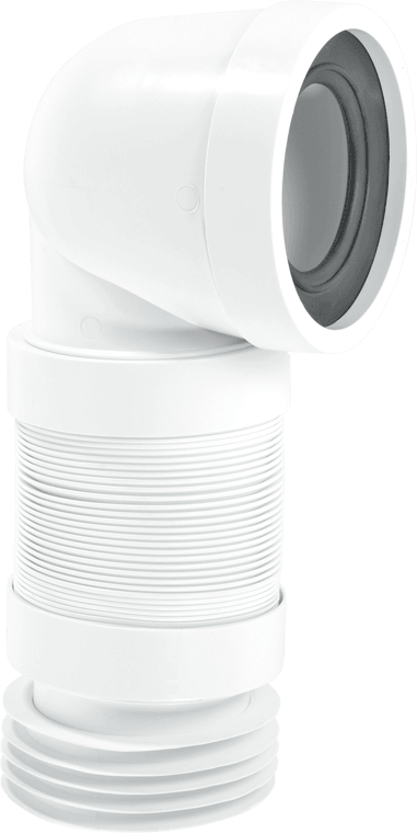 90° Flexible WC Connector