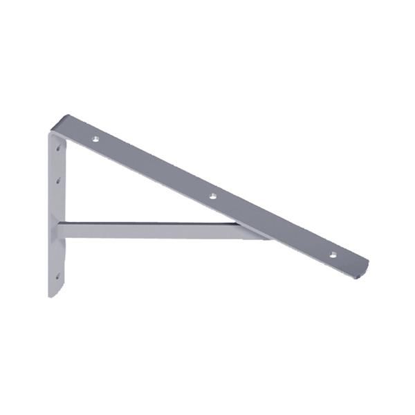 Industrial Shelf Bracket 300mm x 210mm - White | ELE121Z