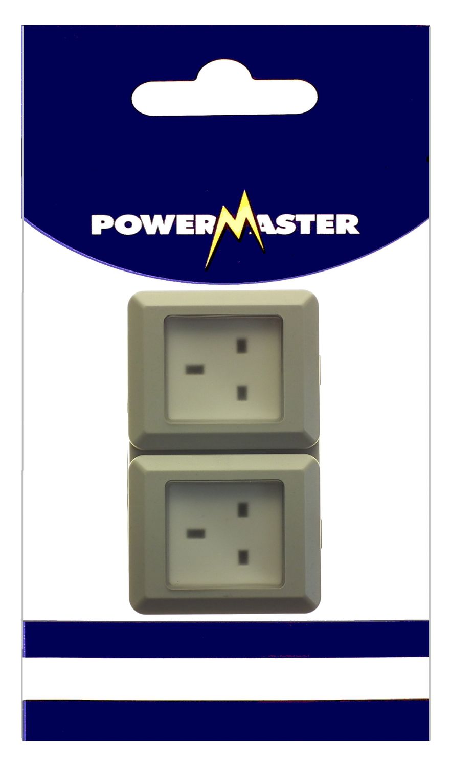 POWERMASTER 2 GANG OUTDOOR DAMP PROOF SOCKET IP55