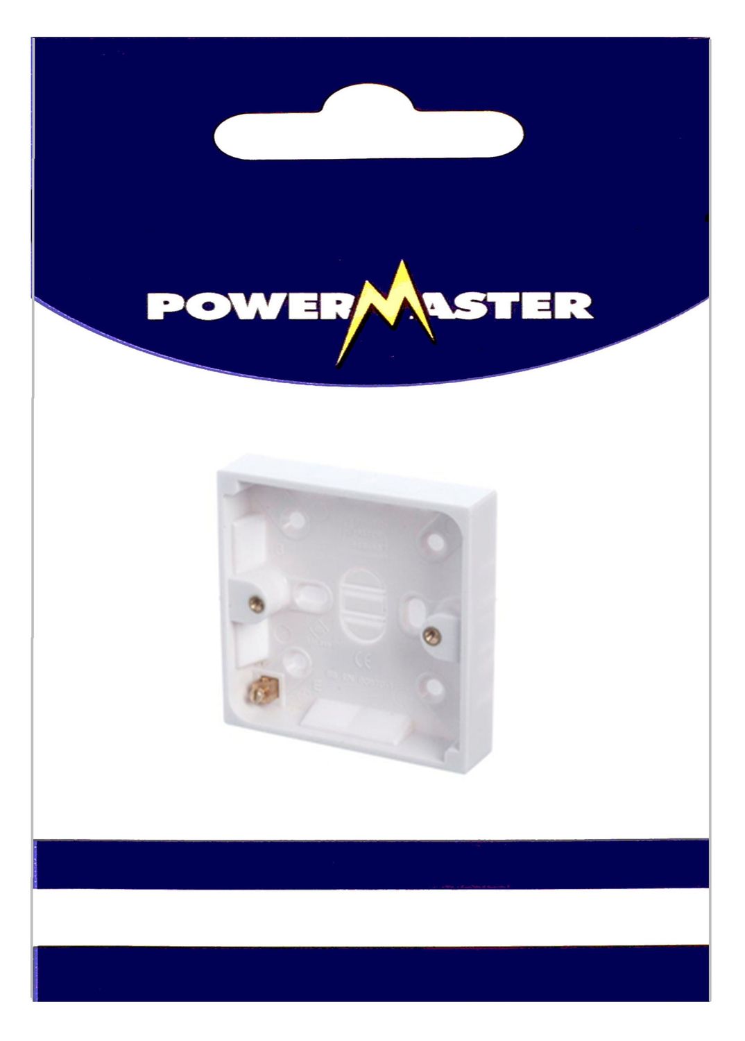 POWERMASTER 1 GANG 16MM SURFACE PATTRESS BOX