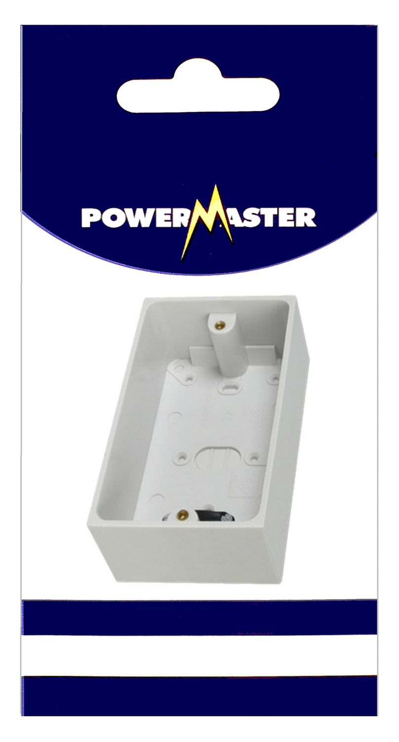 POWERMASTER 2 GANG 47MM SURFACE PATTRESS BOX