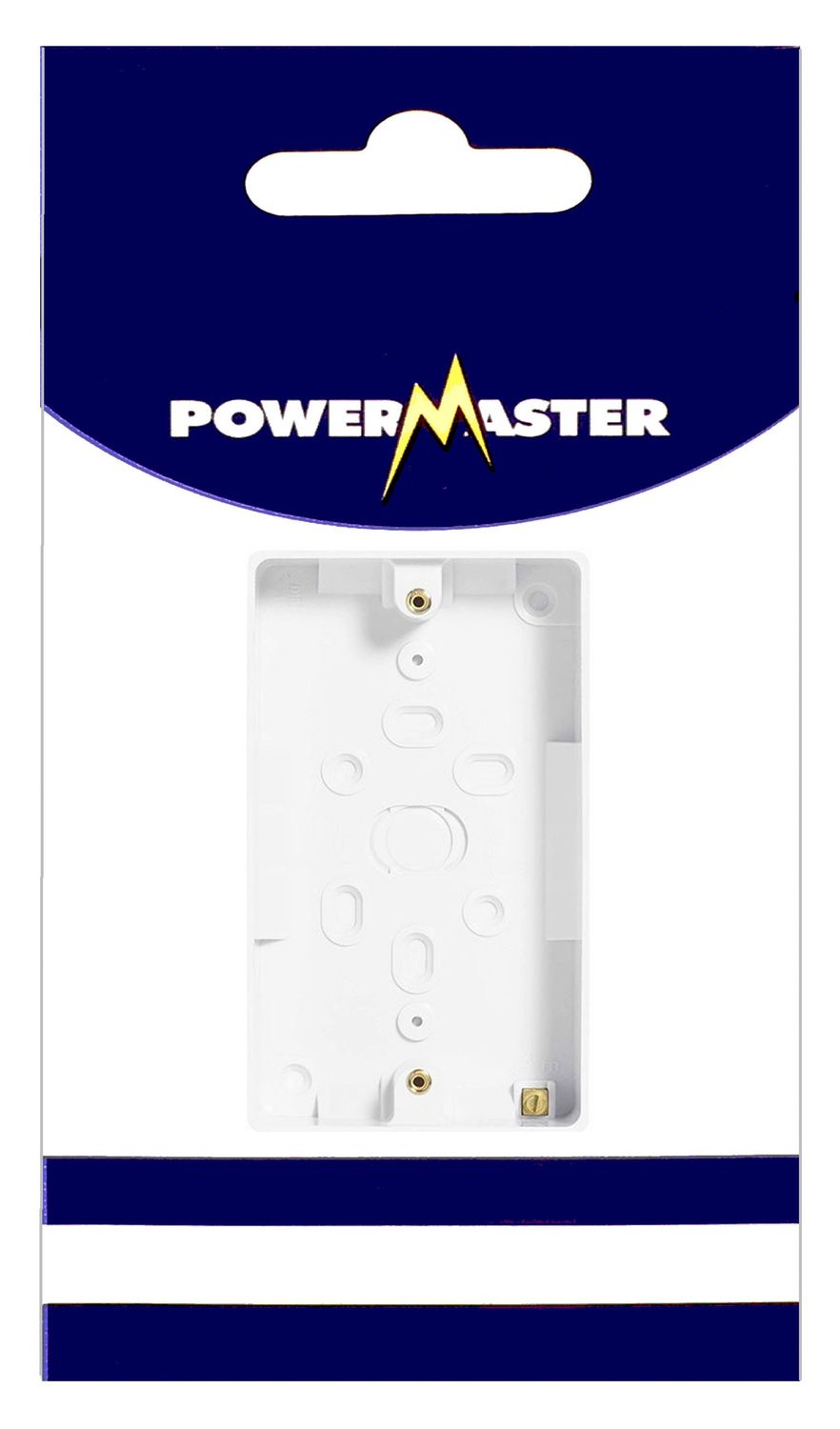 POWERMASTER 2 GANG 25MM SURFACE PATTRESS BOX