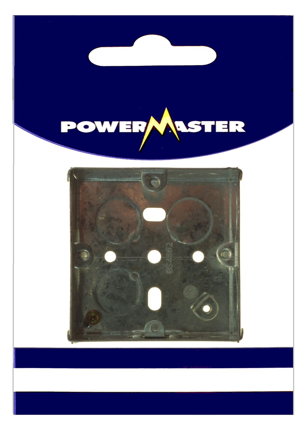 POWERMASTER 1 GANG 25 MM FLUSH METAL BOX