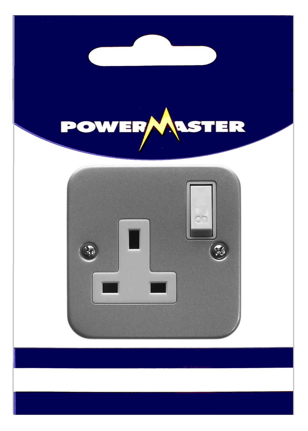 POWERMASTER 1 GANG 13 AMP SWITCHED METALCLAD SOCKET