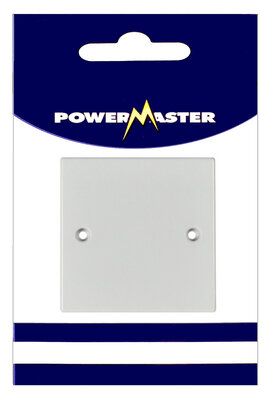 POWERMASTER 1 GANG BLANKING PLATE