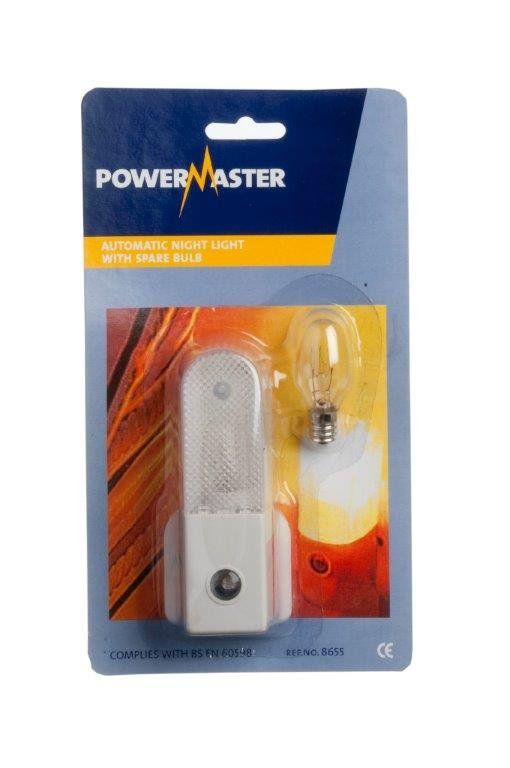 POWERMASTER PLUG IN NIGHT LIGHT 7W - DISCONTINUED SEE BELOW FOR ALTERNATIVE