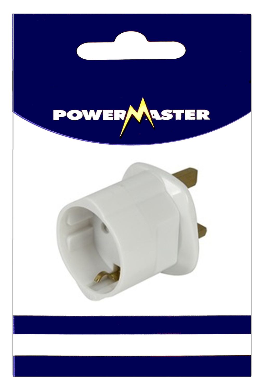 POWERMASTER 13 AMP EURO VISITOR ADAPTOR