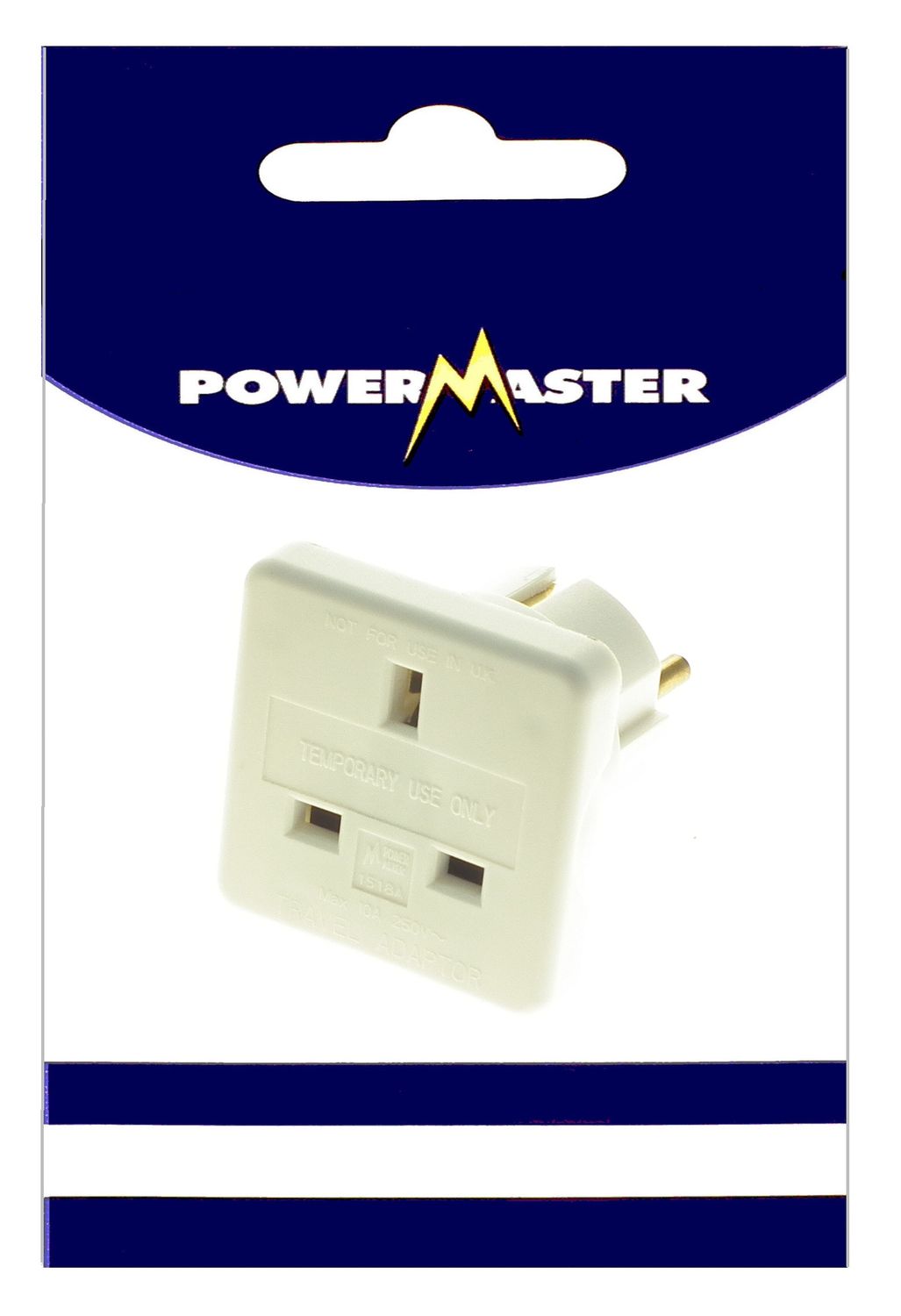 POWERMASTER CONTINENTAL TRAVEL ADAPTOR