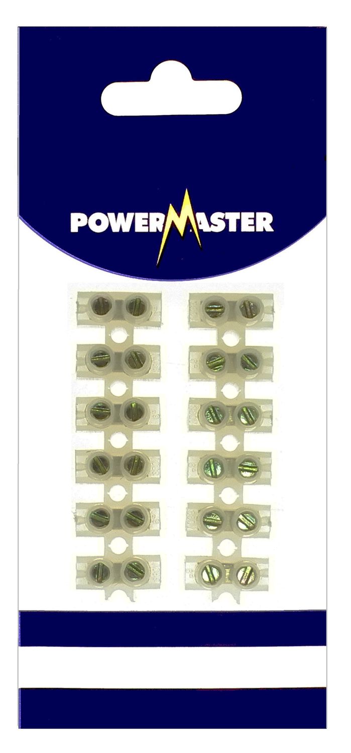 POWERMASTER 2 PCE 5 AMP PVC STRIP CONNECTORS