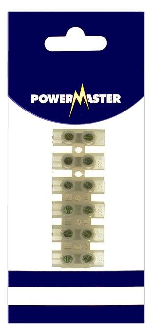 POWERMASTER 15 AMP PVC STRIP CONNECTORS