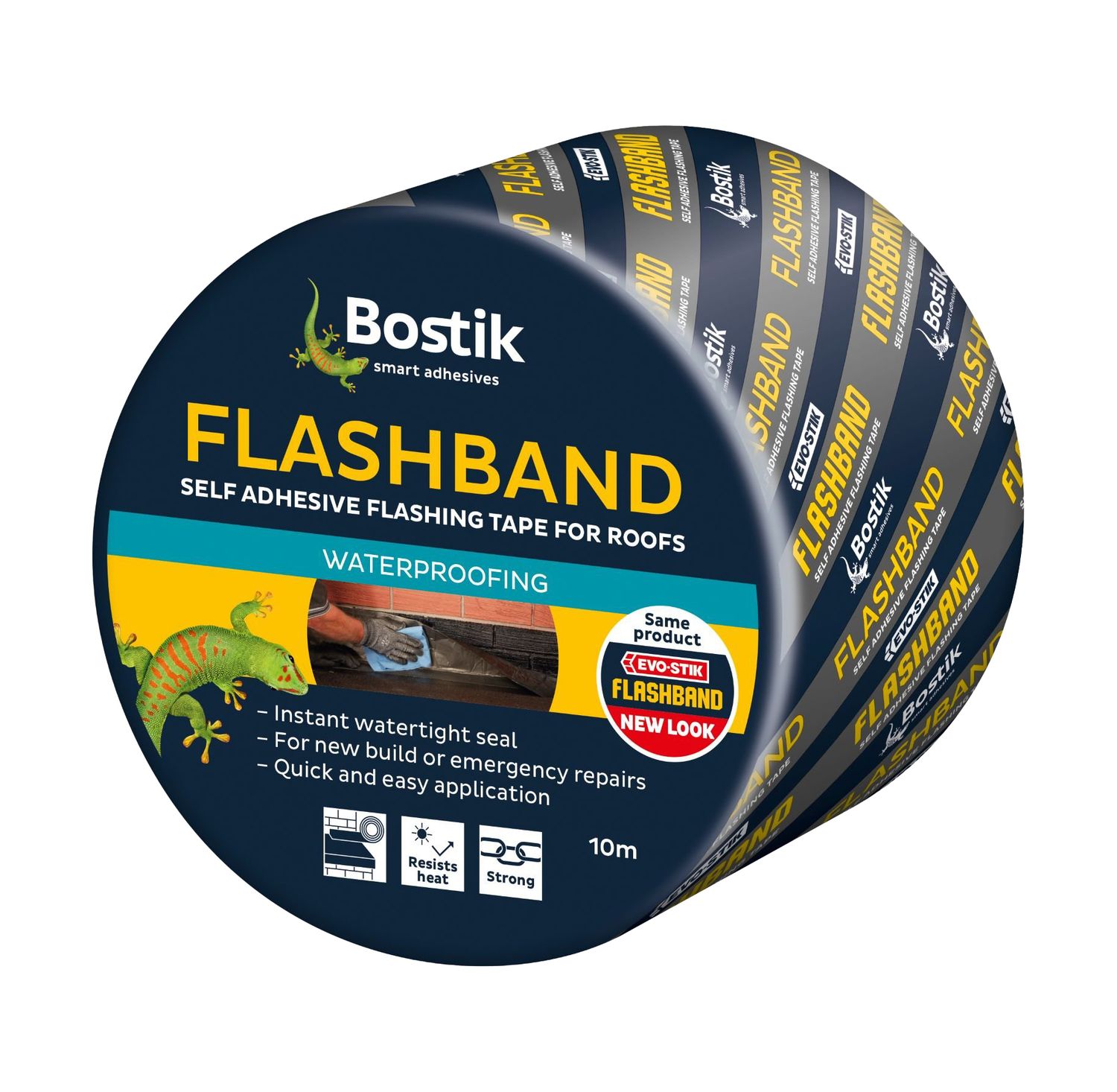 FLASHBAND GREY 150MM X 10M ROLL