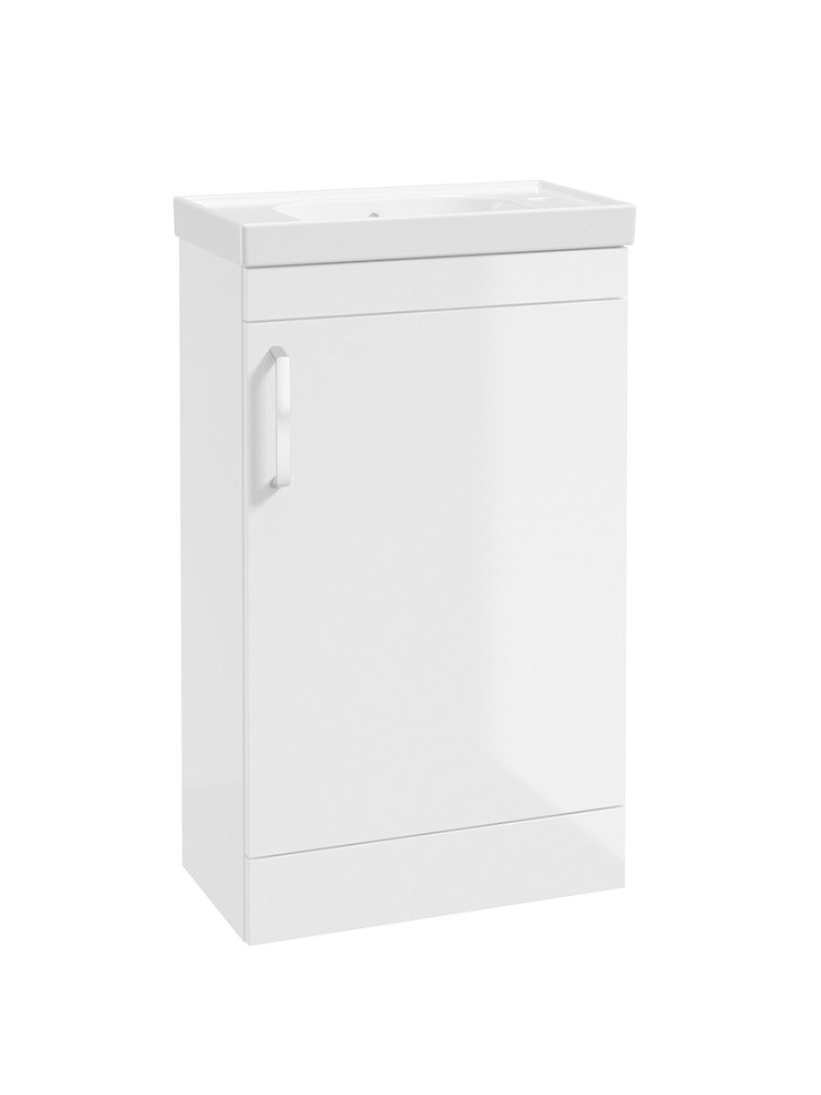 CORTA Floorstanding 50cm Single Door Compact Unit