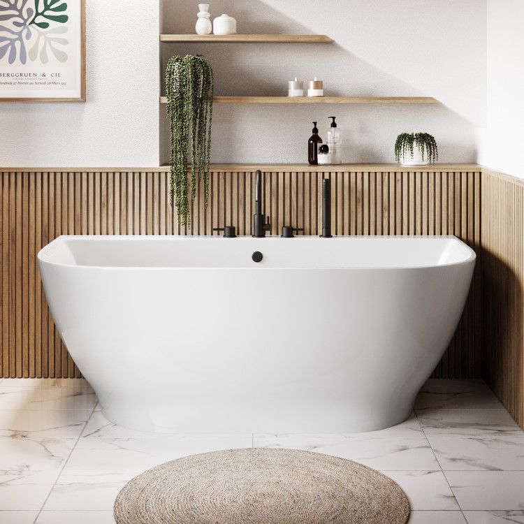 COMINO 1700x750mm Freestanding Bath Coloured