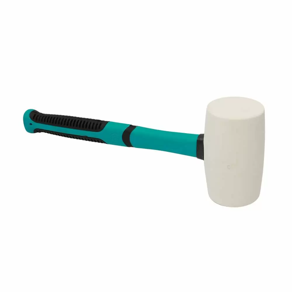Bihui Soft Grip Hdl Rubber Mallet White Head 24oz