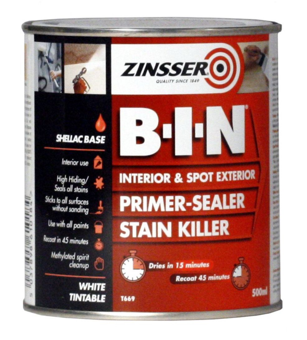 Zinsser B-I-N Primer Sealer 500ml