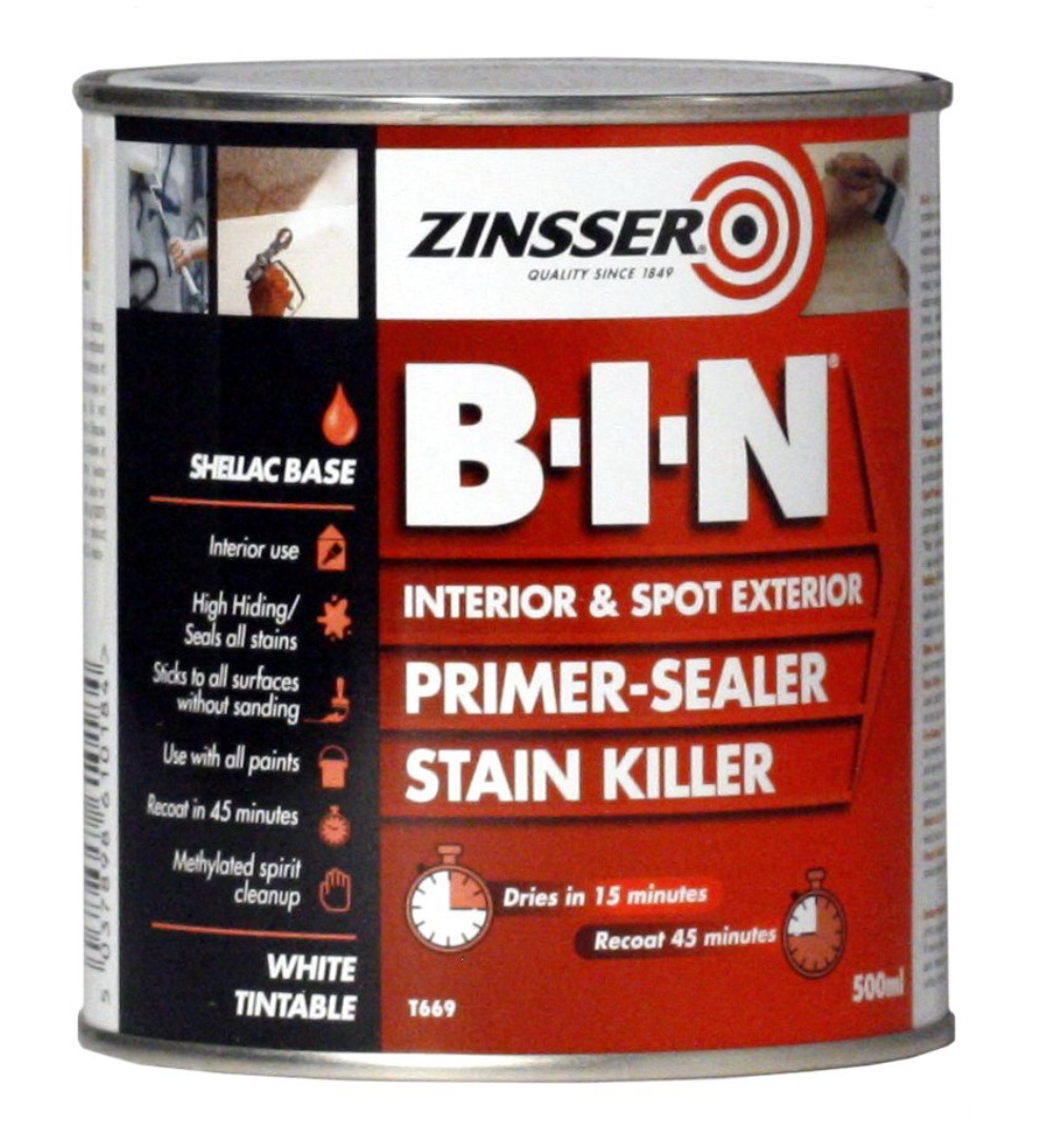 Zinsser B-I-N Primer Sealer 1L