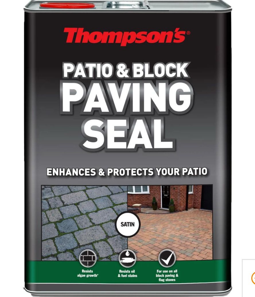 Thompson's 5 Litre Patio &amp; Block Paving Seal Satin