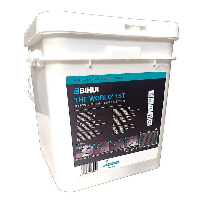 Bihui T-Spin Reusable Tile Levelling System (Box of 250)