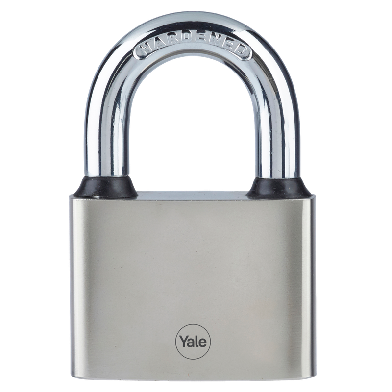 Yale Iron Padlock Silver