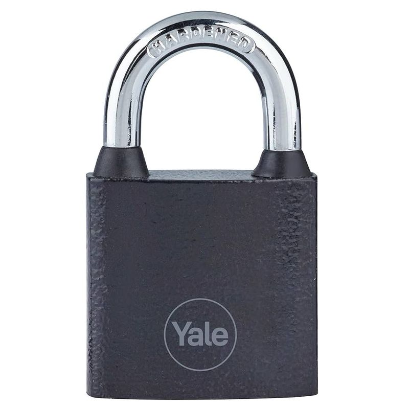 Yale Iron Padlock Black