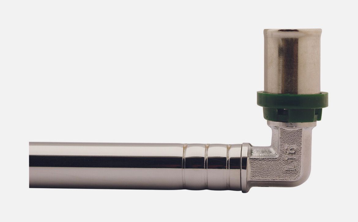 Rifeng 16mm Elbow With Chrome Copper Pipe 165.5mm Long