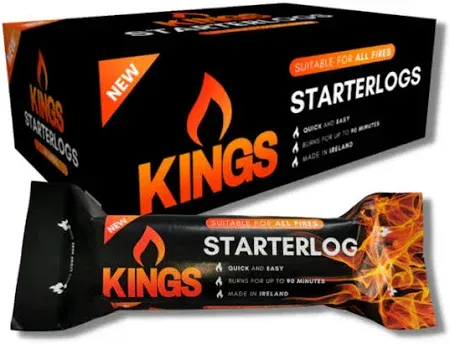 KINGS STARTER FIRE LOG 10 PACK