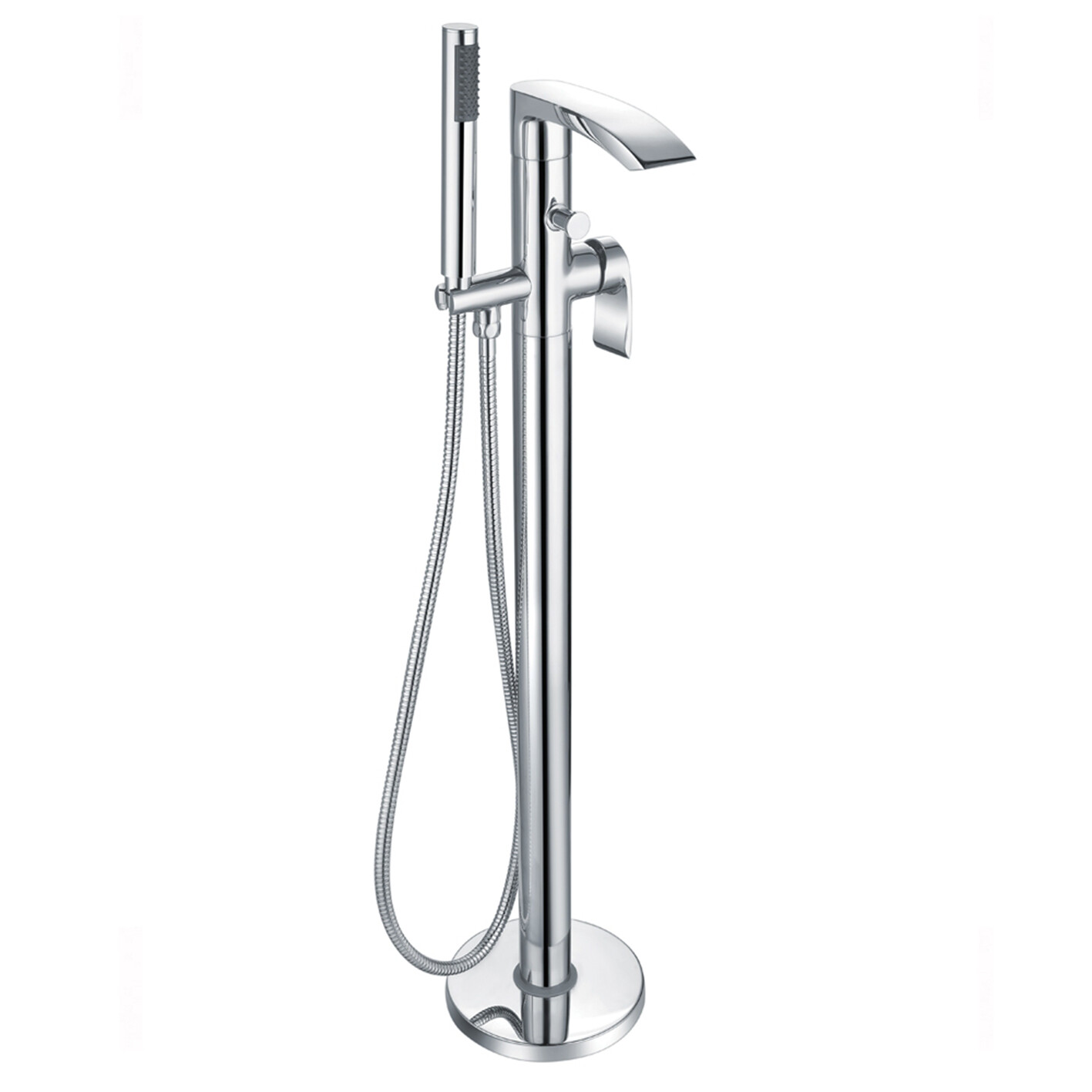 CORBY Floor Standing Bath Shower Mixer Chrome