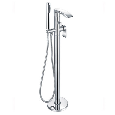 CORBY Floor Standing Bath Shower Mixer Chrome