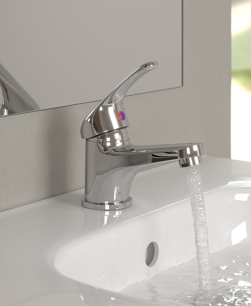 STRATA Basin Mixer Chrome
