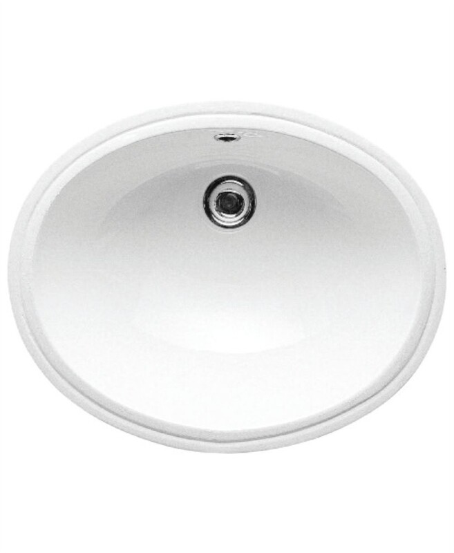 STRATA Oval 56cm Undercounter Wash Basin
