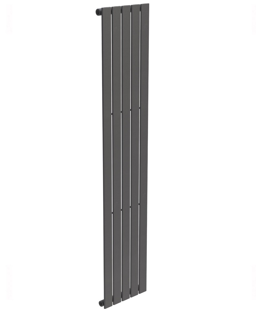 PIATTO Designer Radiator Vertical Single Panel Anthracite