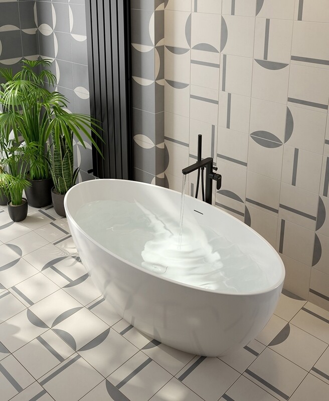 MAROVO 1600x800mm Freestanding Bath