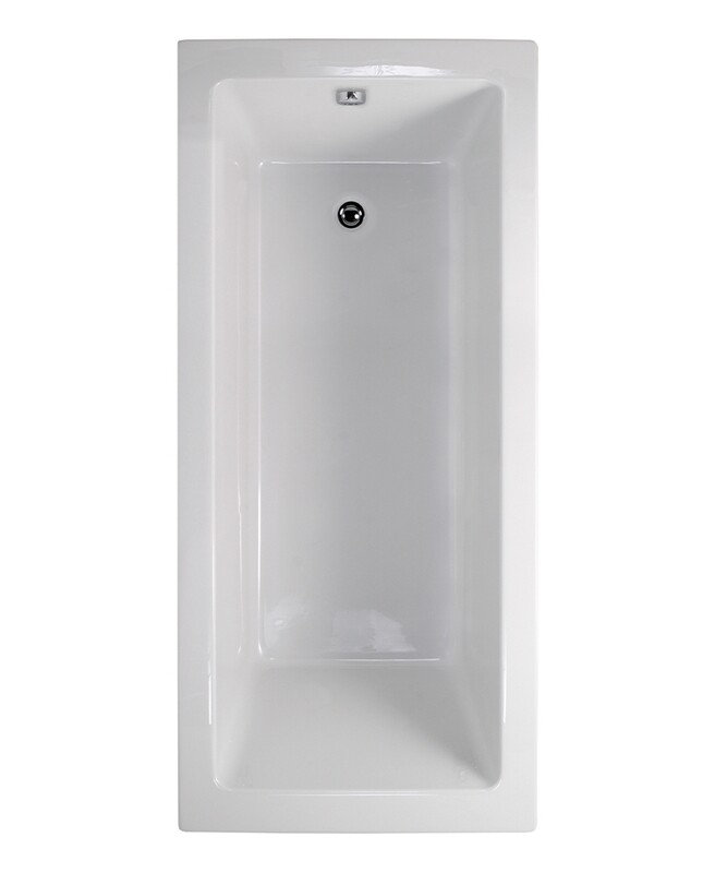 PACIFIC Single Ended Bath White