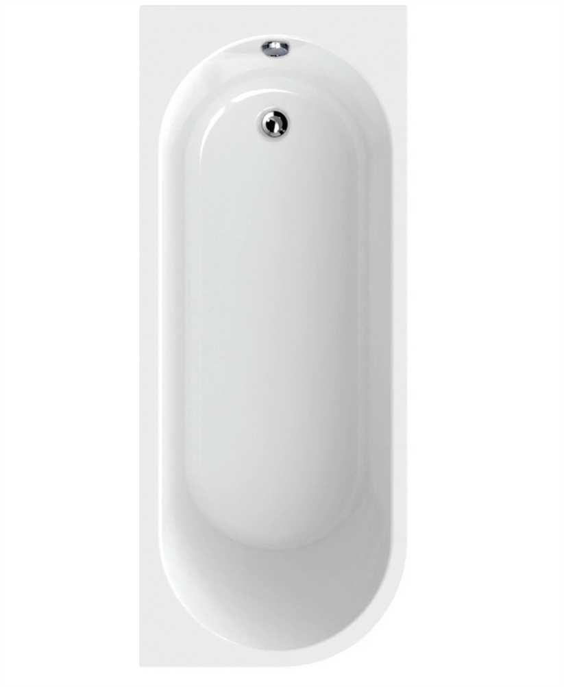 ARC Right Hand Single Ended Bath White, Size: L1500xW700xD400