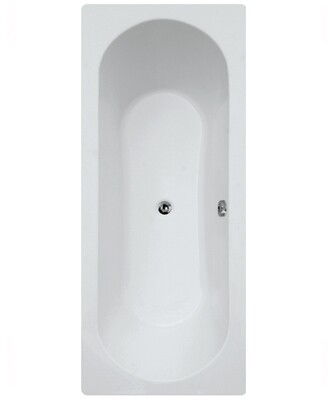 CLOVER Double Ended Bath White