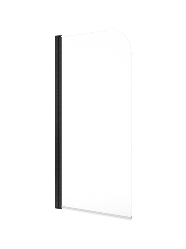 LUNAR SB1 6mm Radius Bath Screen Matt Black