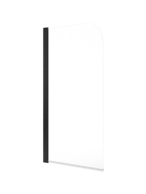 LUNAR SB1 6mm Radius Bath Screen Matt Black