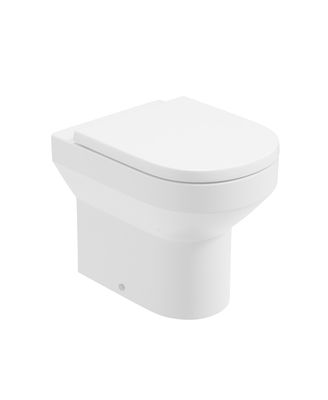 BASE Rimless Back to Wall Standard Height WC &amp; PP Seat