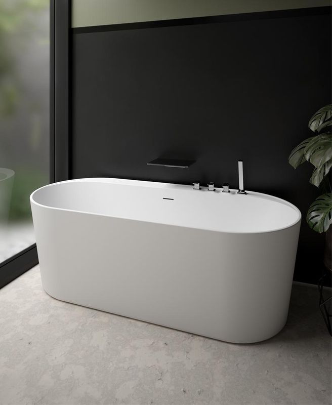 SAMOA  Freestanding Bath White