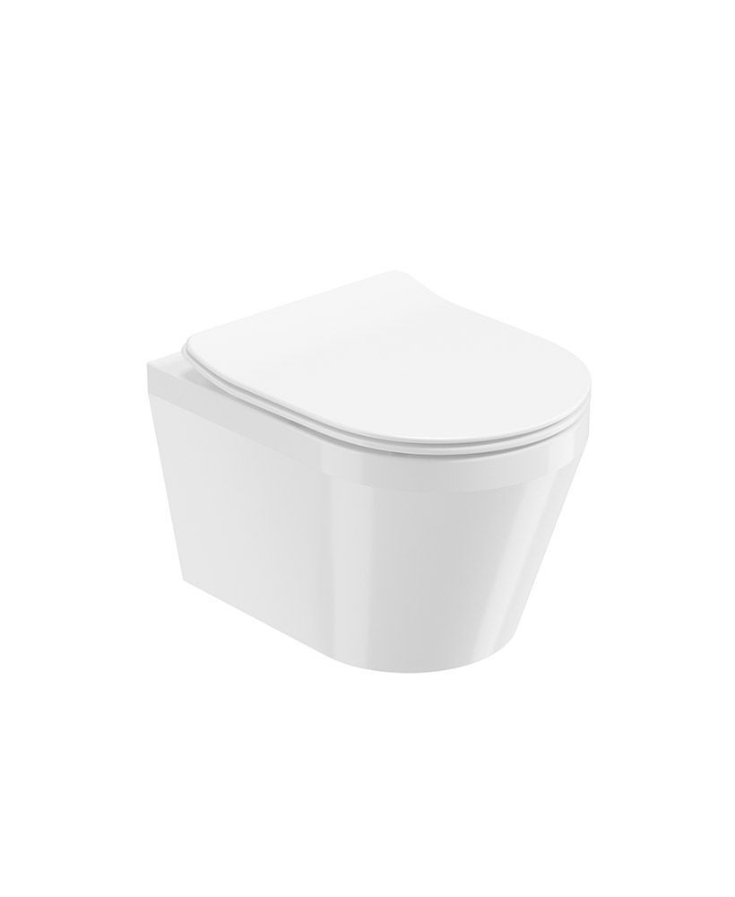 ​LIVING Wall Hung WC &amp; Soft Close Seat